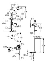 Lade das Bild in den Galerie-Viewer, GROHE Red Duo – Armatur und Boiler Größe L *inkl. Montage*
