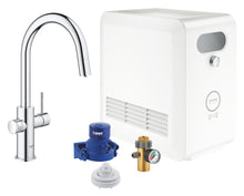 Lade das Bild in den Galerie-Viewer, GROHE Blue Professional – C-Auslauf Set ausziehbar chrom *inkl. Montage*