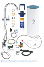 Lade das Bild in den Galerie-Viewer, GROHE Red Duo – Armatur und Boiler Größe L *inkl. Montage*