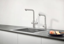 Lade das Bild in den Galerie-Viewer, GROHE Blue Professional – L-Auslauf Set ausziehbar supersteel *inkl. Montage*