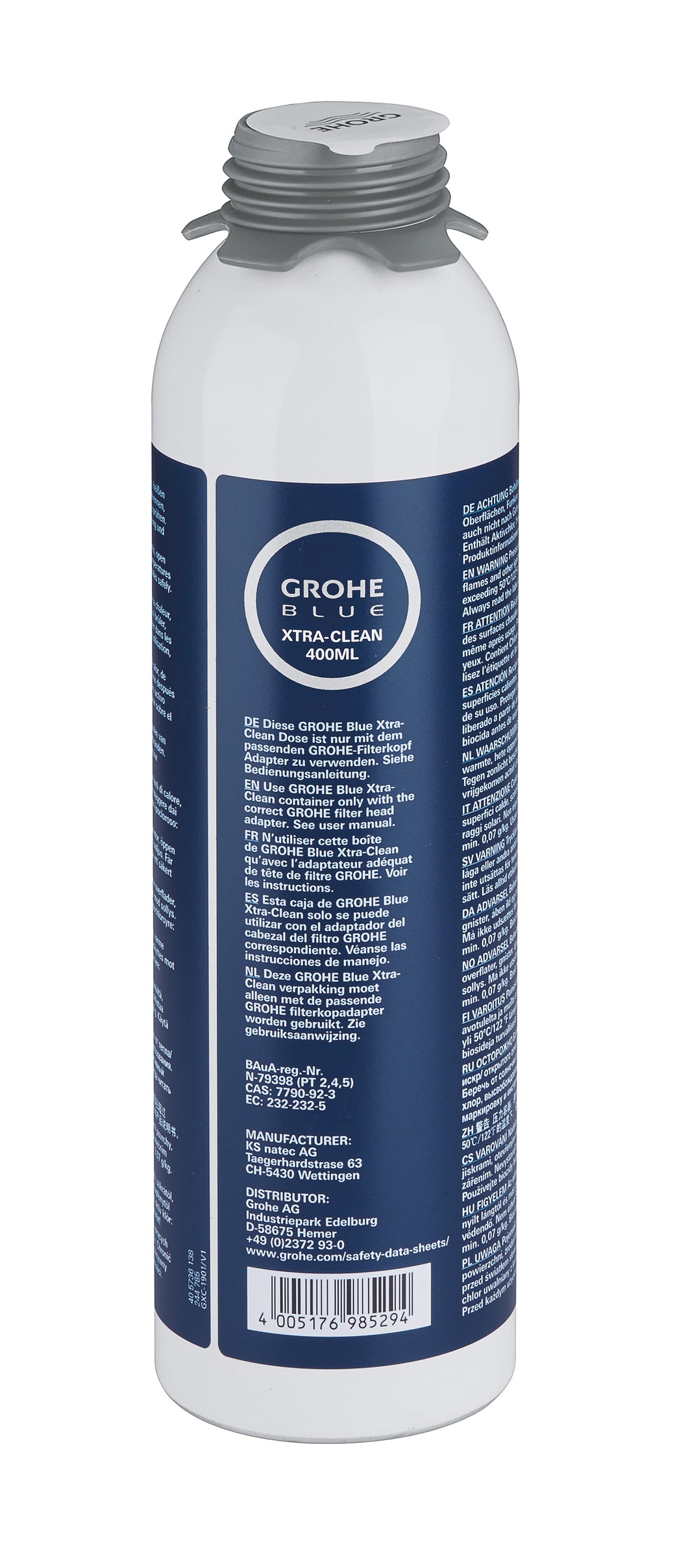 GROHE Blue Reinigungskartusche – Hygiene garantiert