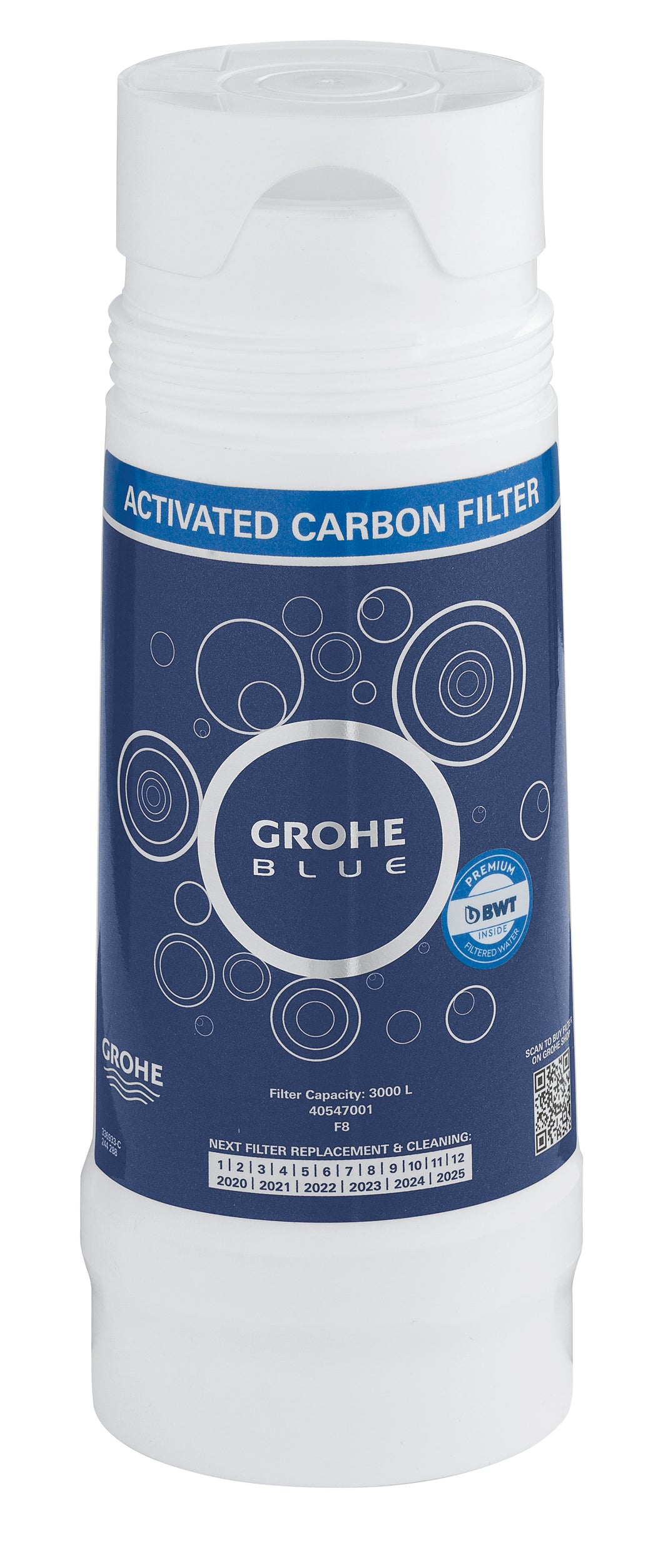 GROHE Blue Aktivkohlefilter – Reinheit und Geschmack für Regionen mit weichem Wasser